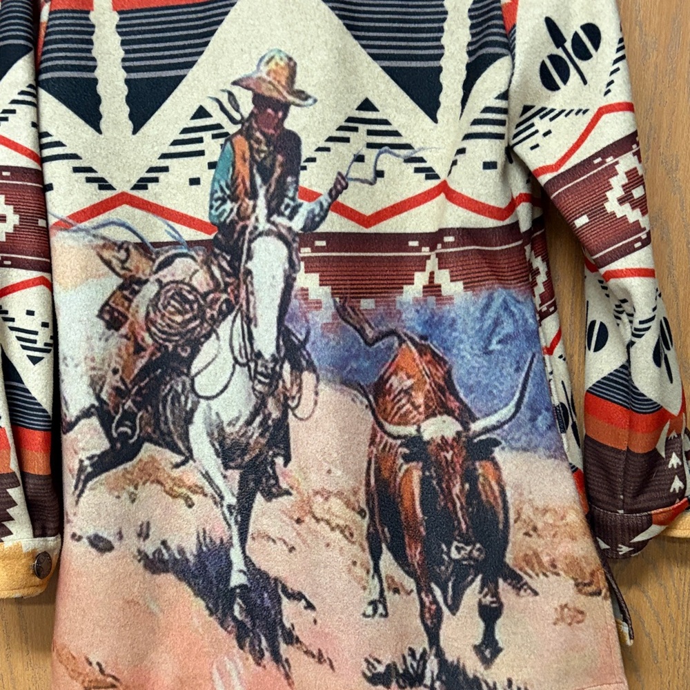 Indian Print Jacket - Picture 4 of 7